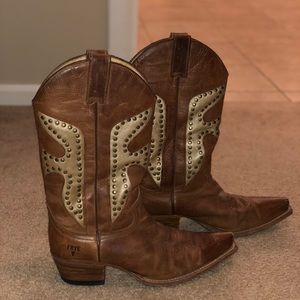 Frye cowboy boots